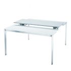 BONTEMPI - "Etico Plus" Extendable table with steel structure, melamine top and prolongle. - Made in Italy, Italian design, online furniture, home decor, modern furniture shop, luxury home, decor your home, interior design shop, home shop on line