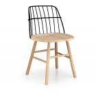 Strike S MIDJ wooden kitchen chair - Luxury & Design