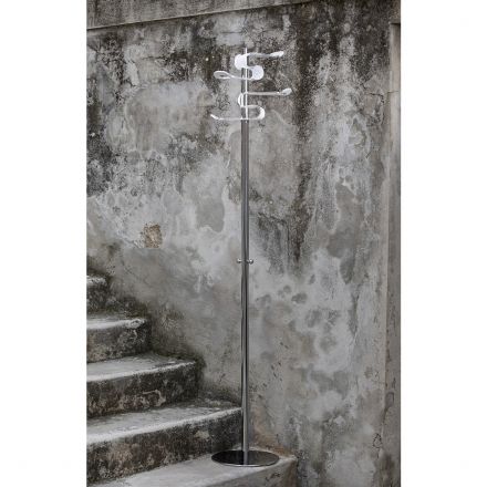 Vesta Home - Acrylic crystal clothes hanger with steel structure KAALIGHT