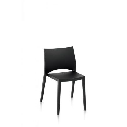 bontempi aqua sedia impilabile propilene esterno bianco grigio sabbia azzurro nero