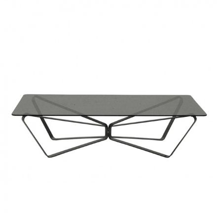 BONTEMPI "Loop 08.35 / 08.36" - Coffee table with lacquered metal frame in different colors. - Made in Italy, Italian design, online furniture, home decor, modern furniture shop, luxury home, decor your home, interior design shop, home shop on line