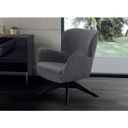 Conte Chelsea - Armchair with wooden base