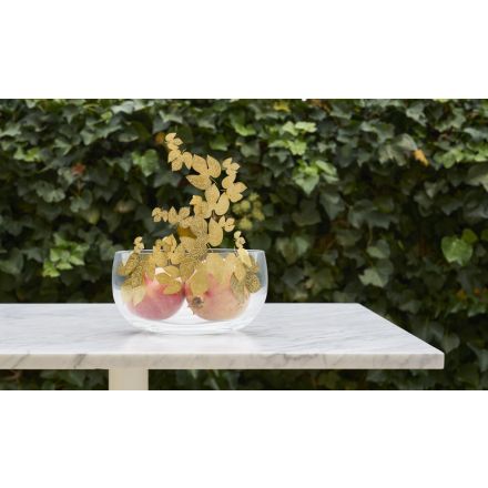 Opinion Ciatti "Frutteti" - Crystal bowl with removable metal decorations, in different variations. - Made in Italy, Italian design, online furniture, home decor, modern furniture shop, decor your home, interior design shop, home shop on line
