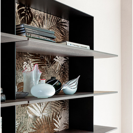 Devina Nais Broadway - Bookcase with Iron Structure