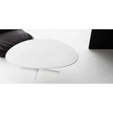 Domitalia Lunar - Coffee table with metal structure 