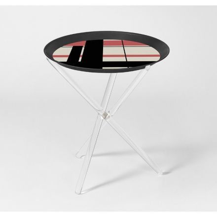 Vesta Design Marrakech - Tavolino grande con gambe in plexiglass