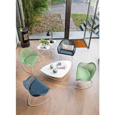 Midj - Coffee Table Guapa with Hideleather Top