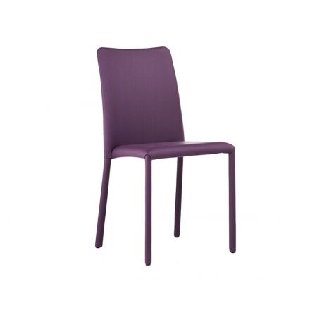 Midj "Silvy SB TS" - Stackable chair with four leg base in lacquered steel. - Made in Italy, Italian design, online furniture, home decor, modern furniture shop,luxury home, decor your home, interior design shop, home shop on line