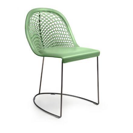 Guapa S MIDJ leather dining room chair - Luxury & Design