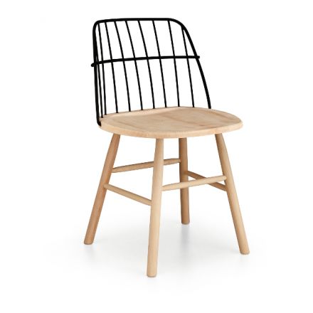 Strike S MIDJ wooden kitchen chair - Luxury & Design