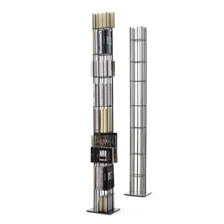 Metrica Tower Mogg libreria verticale in metallo - Luxury & Design