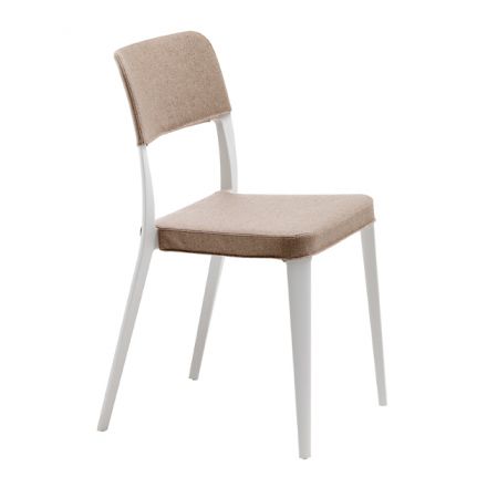 Midj - Chair Nenè with Upholstered Seat and Backrest