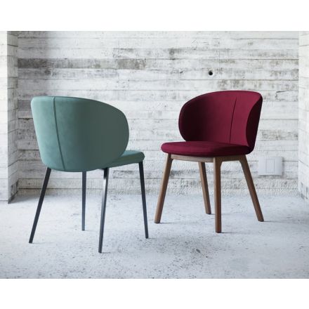 Domitalia Olympia-PM - Fabric covered armchair