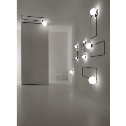 VESOI wall / ceiling luminaire perimetro di multiplo 20-80/sp