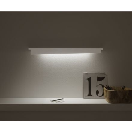 vesoi lampada parete acciaio seamless 86/ap 116/ap acciaio aisi 430 arredamento design made in italy compra online