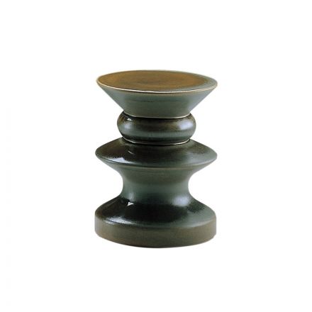 ZANOTTA - Round small table in fine porcelainized gres for outdoor - "Teti" - 6006