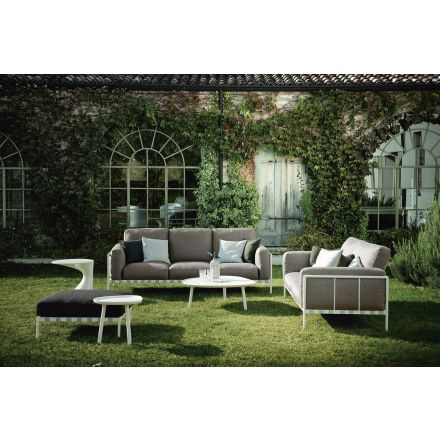 Zanotta - Outdoor sofa, with painted steel structure, available in different variants. - "Parco" 1034/202
