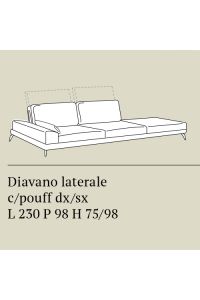 nss non solo salotti luxury luxury e design divano componibile modulare tessuto antimacchia made in italy design higher